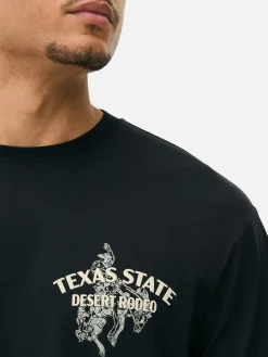 Homme Primark Hauts Et T-Shirts|T-shirt à Imprimé Rodéo