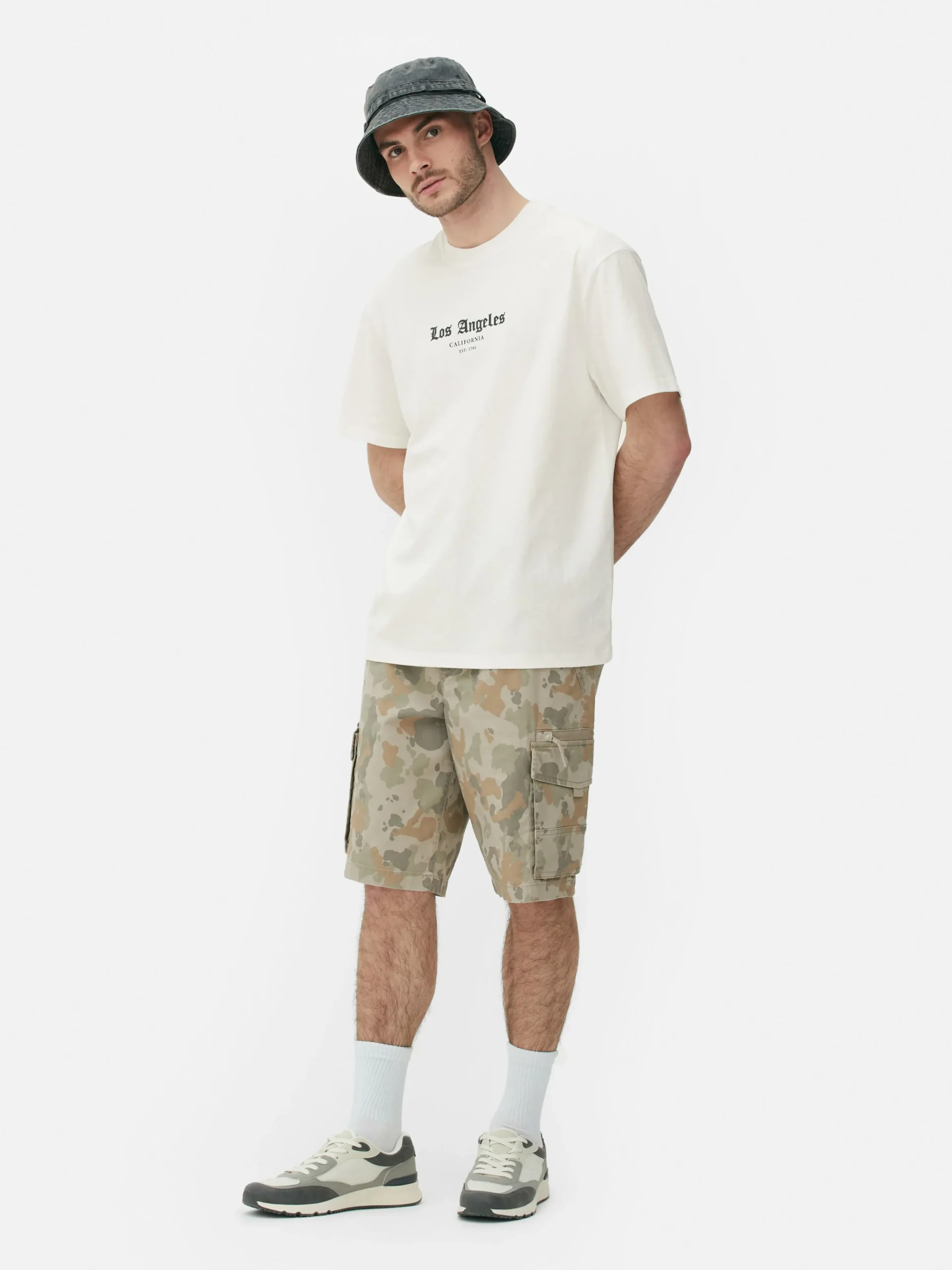 Homme Primark Hauts Et T-Shirts|T-shirt à Imprimé Statue De Los Angeles