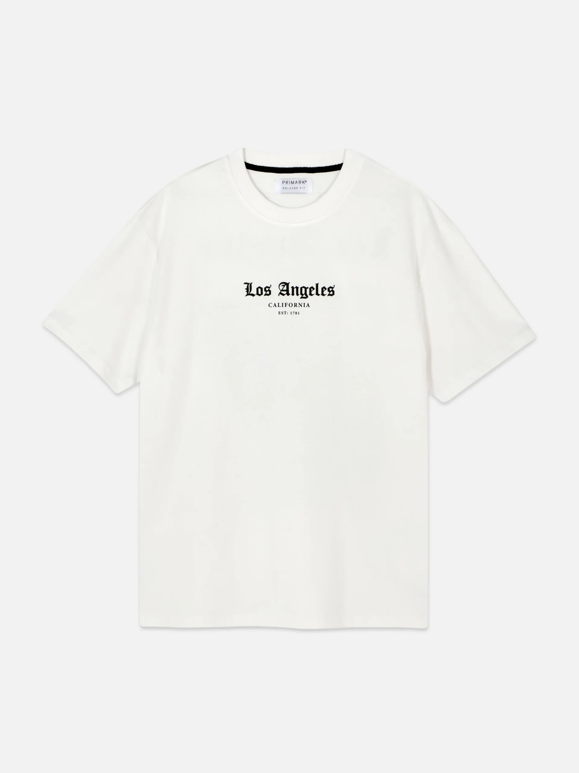 Homme Primark Hauts Et T-Shirts|T-shirt à Imprimé Statue De Los Angeles