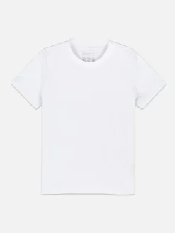 Femme Primark Hauts Et T-Shirts|T-shirt à Manches Courtes En Coton