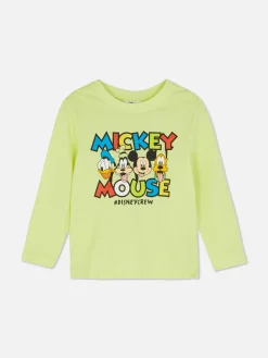Enfant Primark Hauts Et T-Shirts|T-shirt à Manches Longues Disney Mickey Mouse & Friends