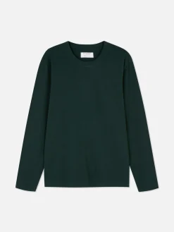 Homme Primark Hauts Et T-Shirts|T-shirt à Manches Longues En Coton