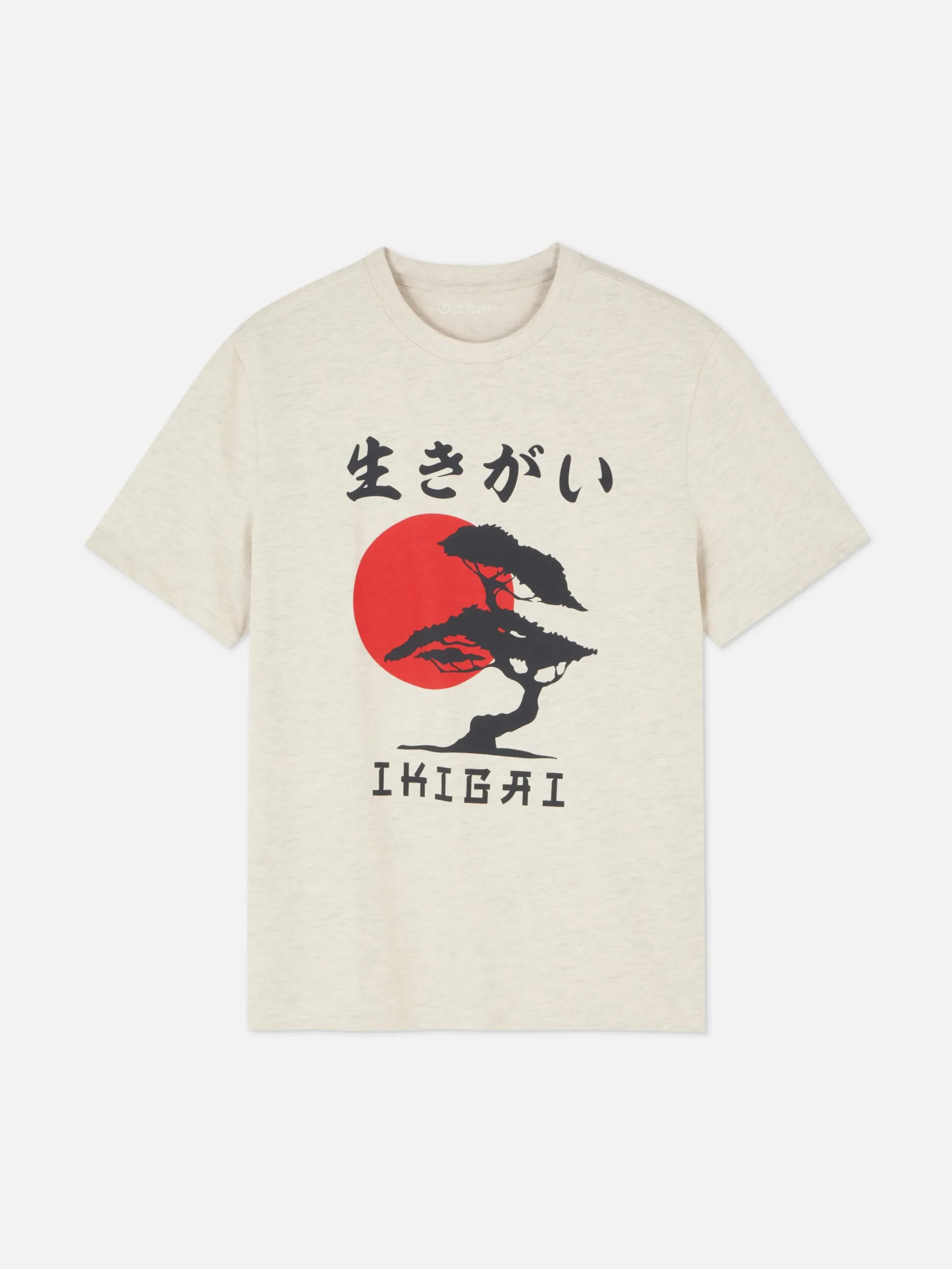 Homme Primark Hauts Et T-Shirts|T-shirt Avec Imprimé Arbre Japonais