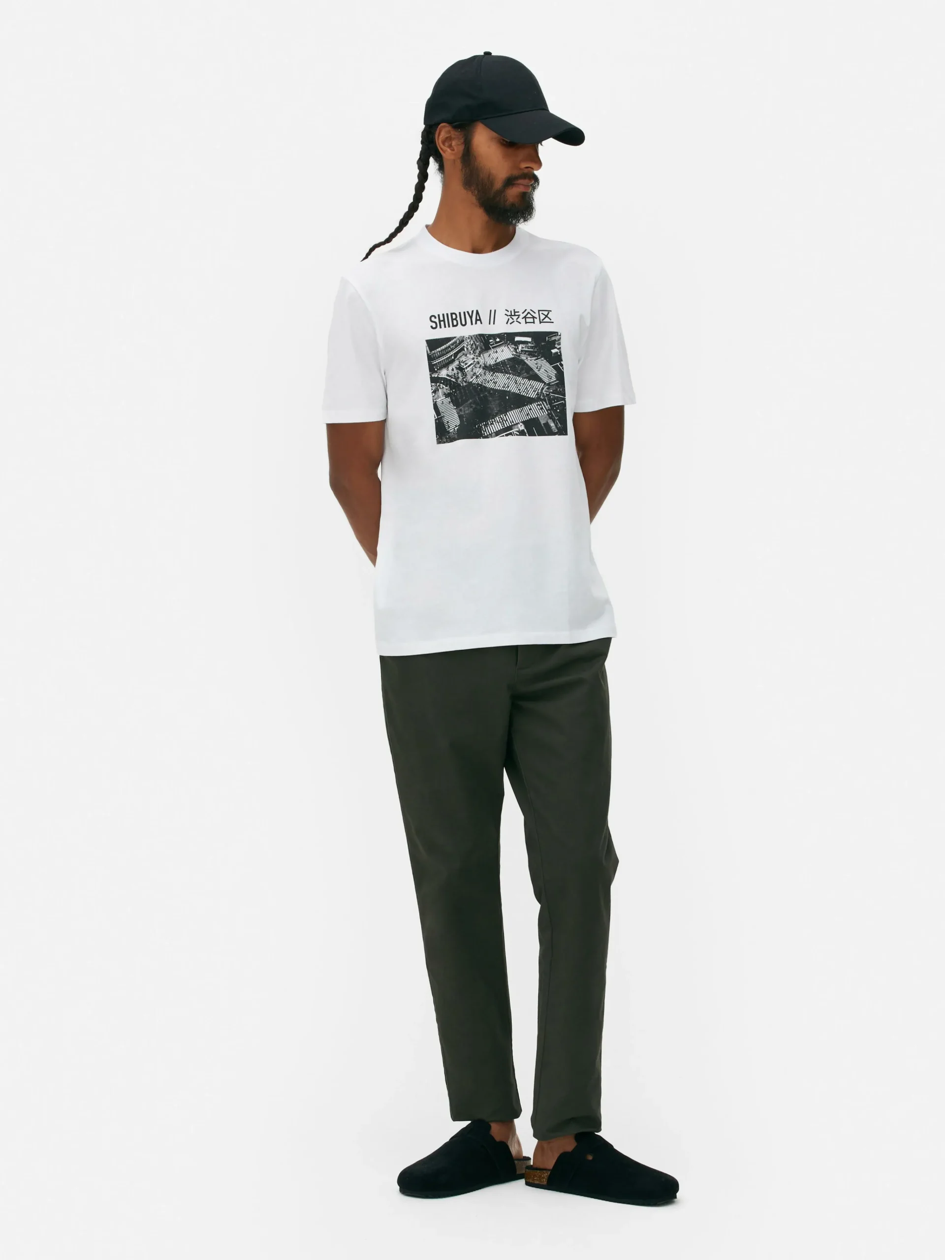 Homme Primark Hauts Et T-Shirts|T-shirt Avec Photographie Carrefour De Shibuya