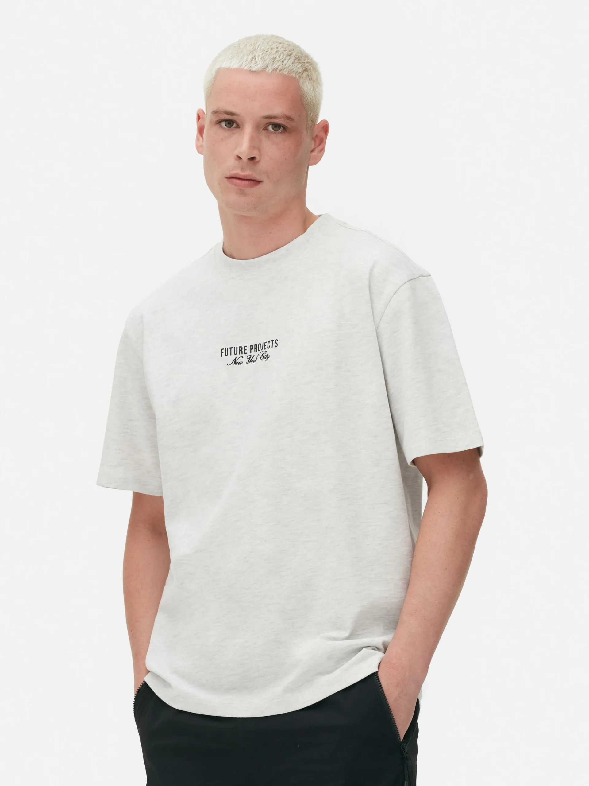 Homme Primark Hauts Et T-Shirts|T-shirt Brodé Future Projects