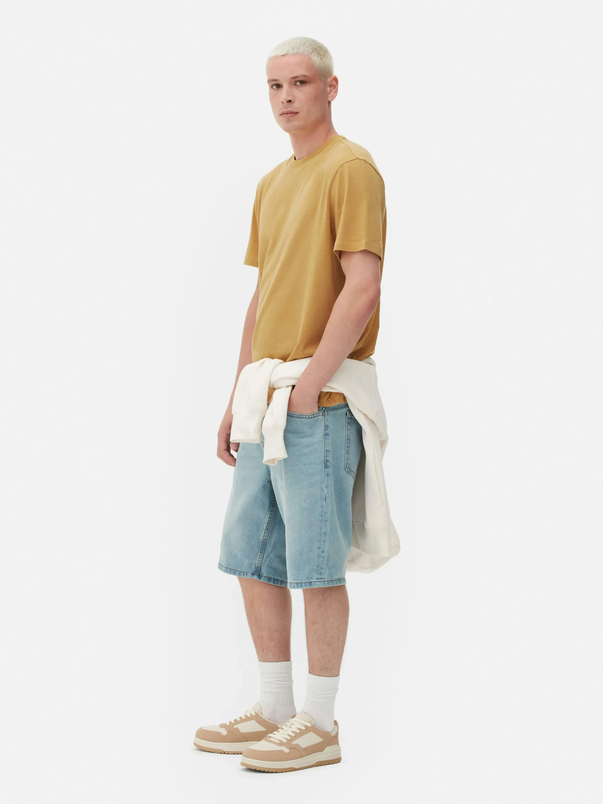 Homme Primark Hauts Et T-Shirts|T-shirt Chiné Coupe Regular