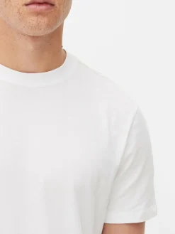 Homme Primark Hauts Et T-Shirts|T-shirt Col Ras-du-cou Coupe Regular