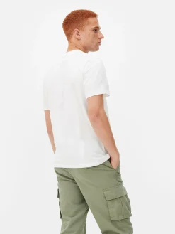 Homme Primark Hauts Et T-Shirts|T-shirt Col Ras-du-cou Coupe Regular