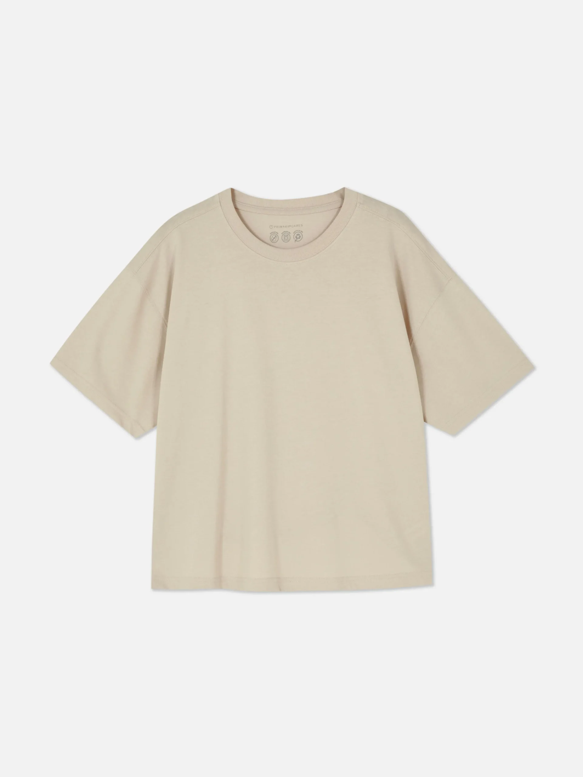 Femme Primark Hauts Et T-Shirts|T-shirt Coupe Droite Oversize