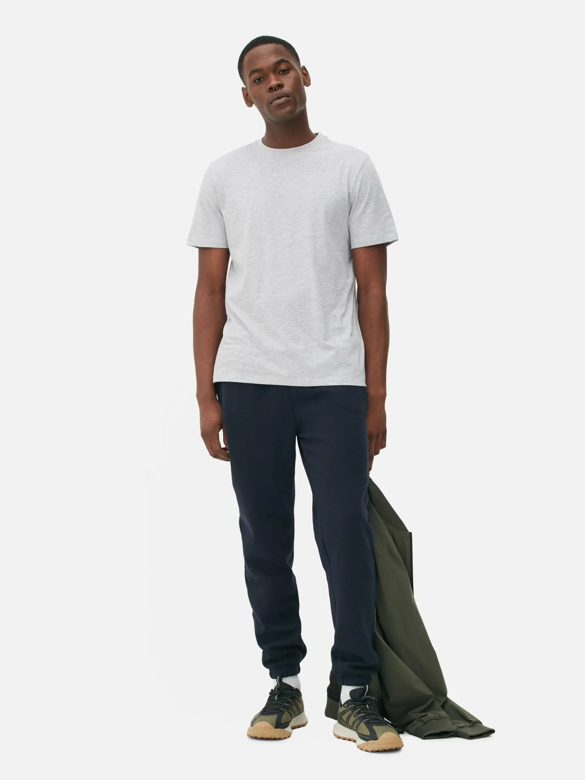 Homme Primark Hauts Et T-Shirts|T-shirt Coupe Regular Chiné