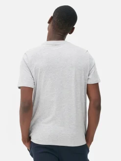 Homme Primark Hauts Et T-Shirts|T-shirt Coupe Regular Chiné