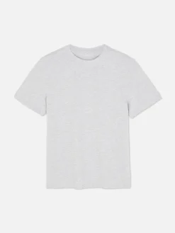 Homme Primark Hauts Et T-Shirts|T-shirt Coupe Regular Chiné