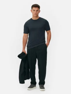 Homme Primark Hauts Et T-Shirts|T-shirt Coupe Slim Kem