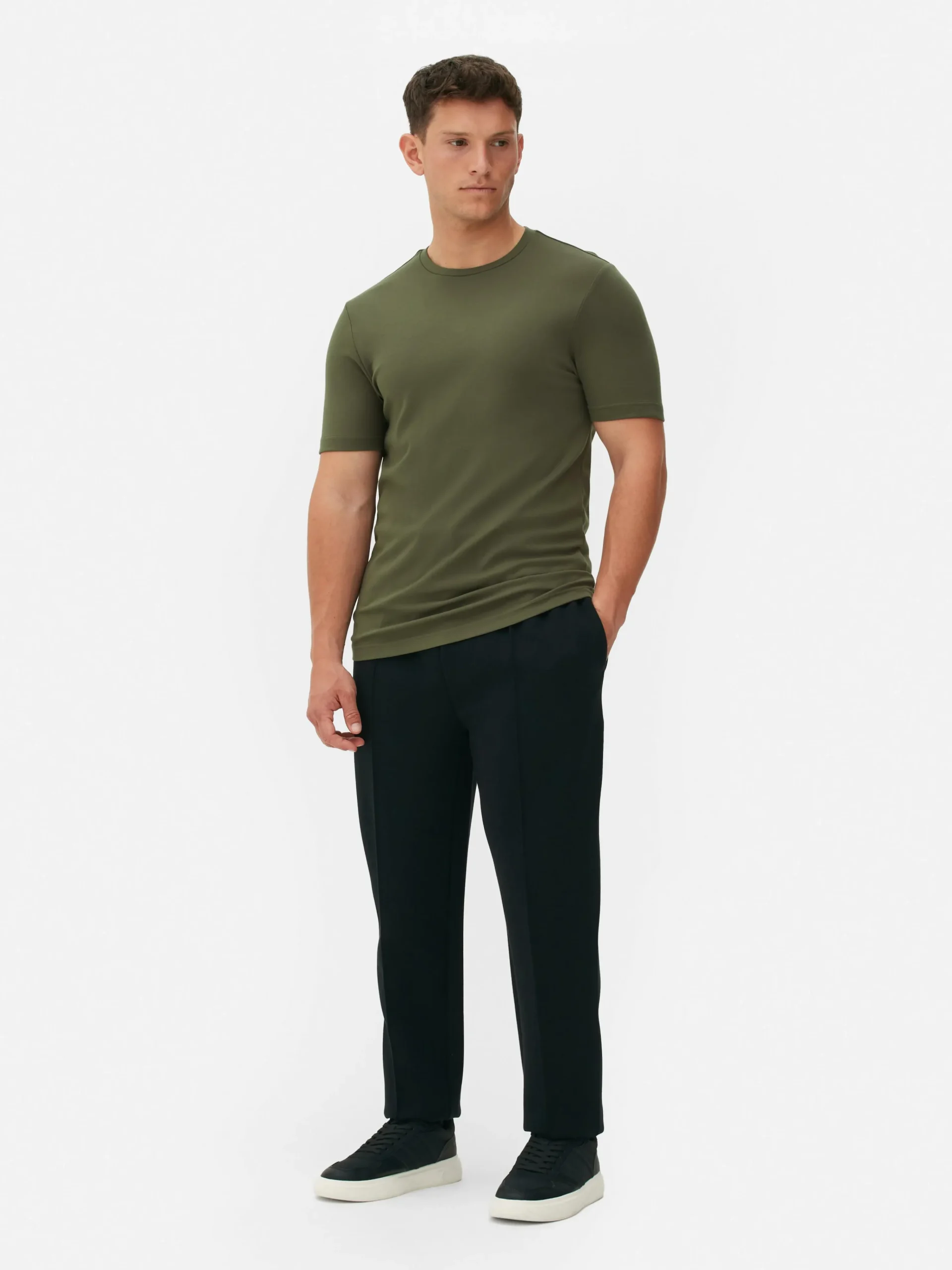 Homme Primark Hauts Et T-Shirts|T-shirt Coupe Slim Kem