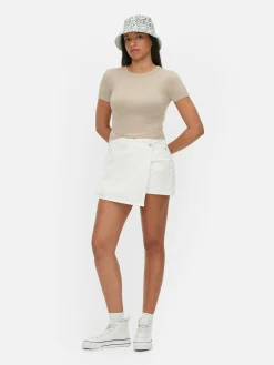 Femme Primark Hauts Et T-Shirts|T-shirt Court à Manches Courtes