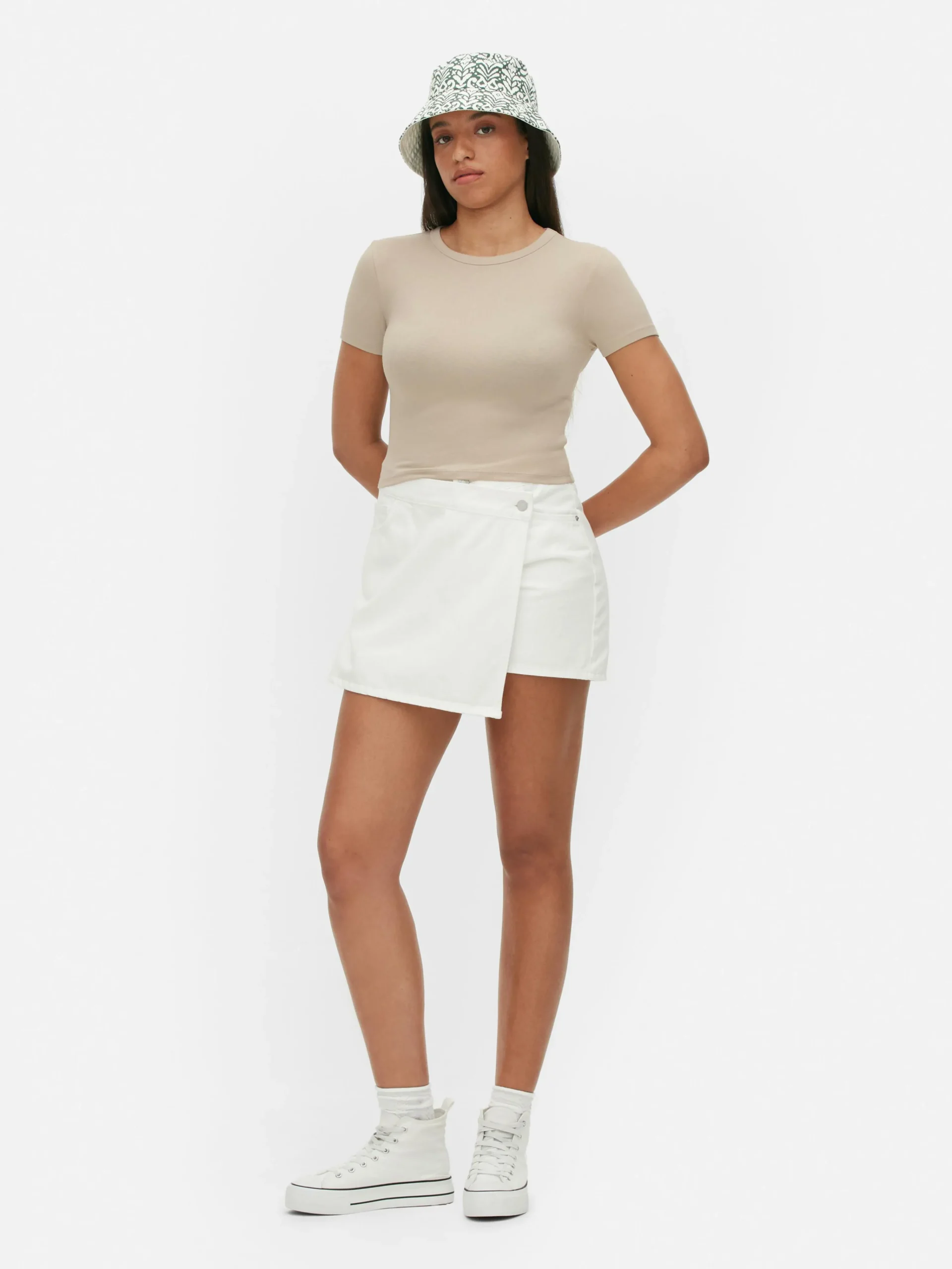 Femme Primark Hauts Et T-Shirts|T-shirt Court à Manches Courtes