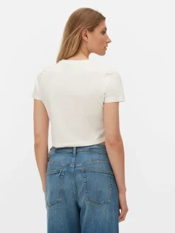 Femme Primark Hauts Et T-Shirts|T-shirt Court Graphique Claude Monet