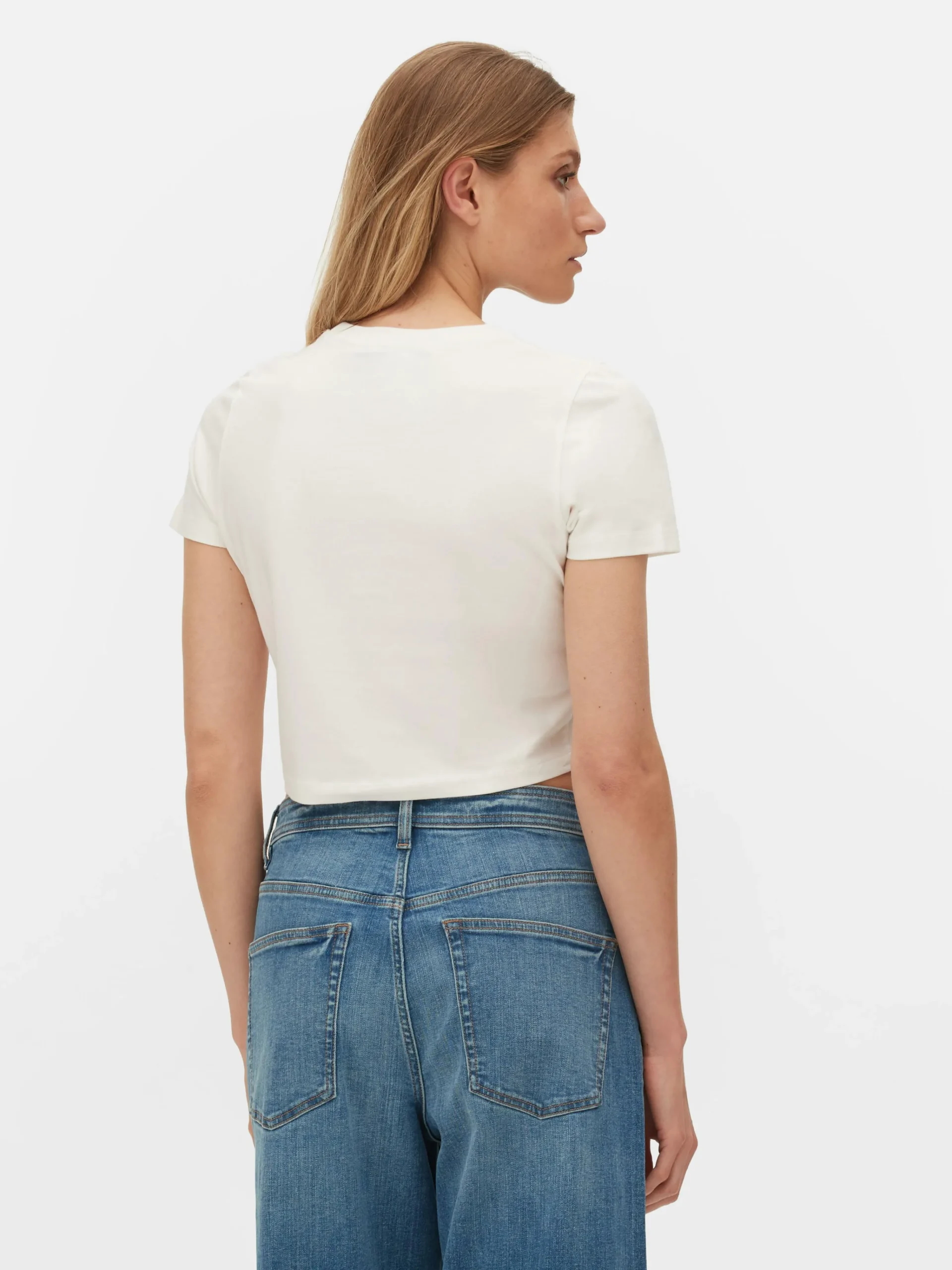 Femme Primark Hauts Et T-Shirts|T-shirt Court Graphique Claude Monet