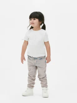 Enfant Primark Hauts Et T-Shirts|T-shirt Côtelé à Finition Festonnée à Coordonner