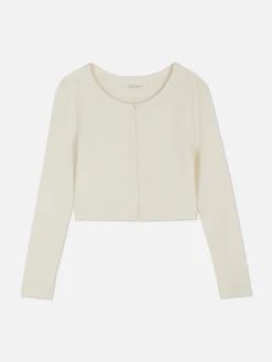 Enfant Primark Hauts Et T-Shirts|T-shirt Côtelé Boutonné