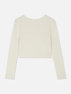 Enfant Primark Hauts Et T-Shirts|T-shirt Côtelé Boutonné