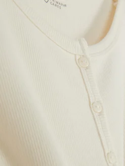 Enfant Primark Hauts Et T-Shirts|T-shirt Côtelé Boutonné