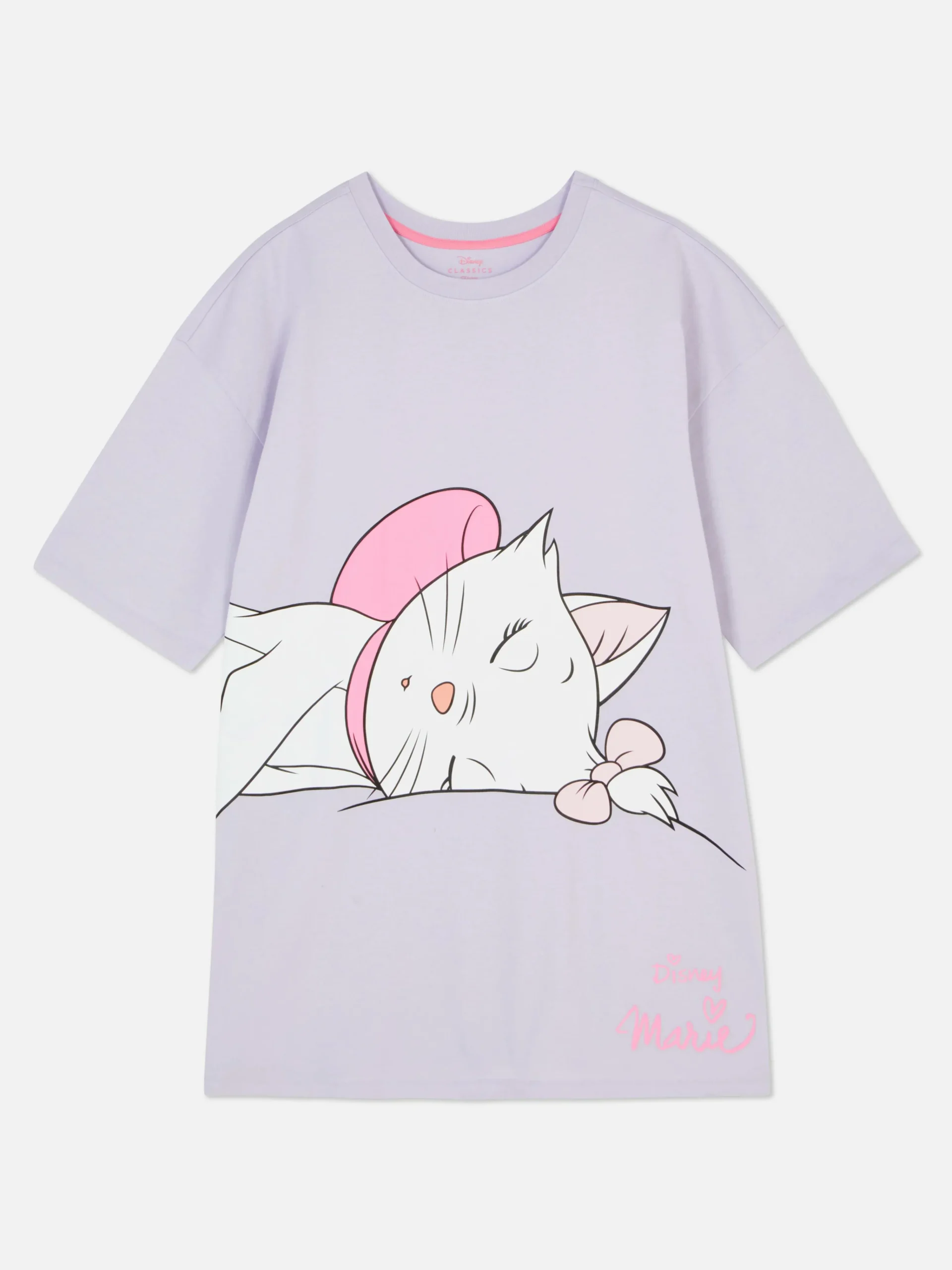 Femme Primark Chemises De Nuit Et Nuisettes|T-shirt De Nuit Disney Les Aristochats Marie