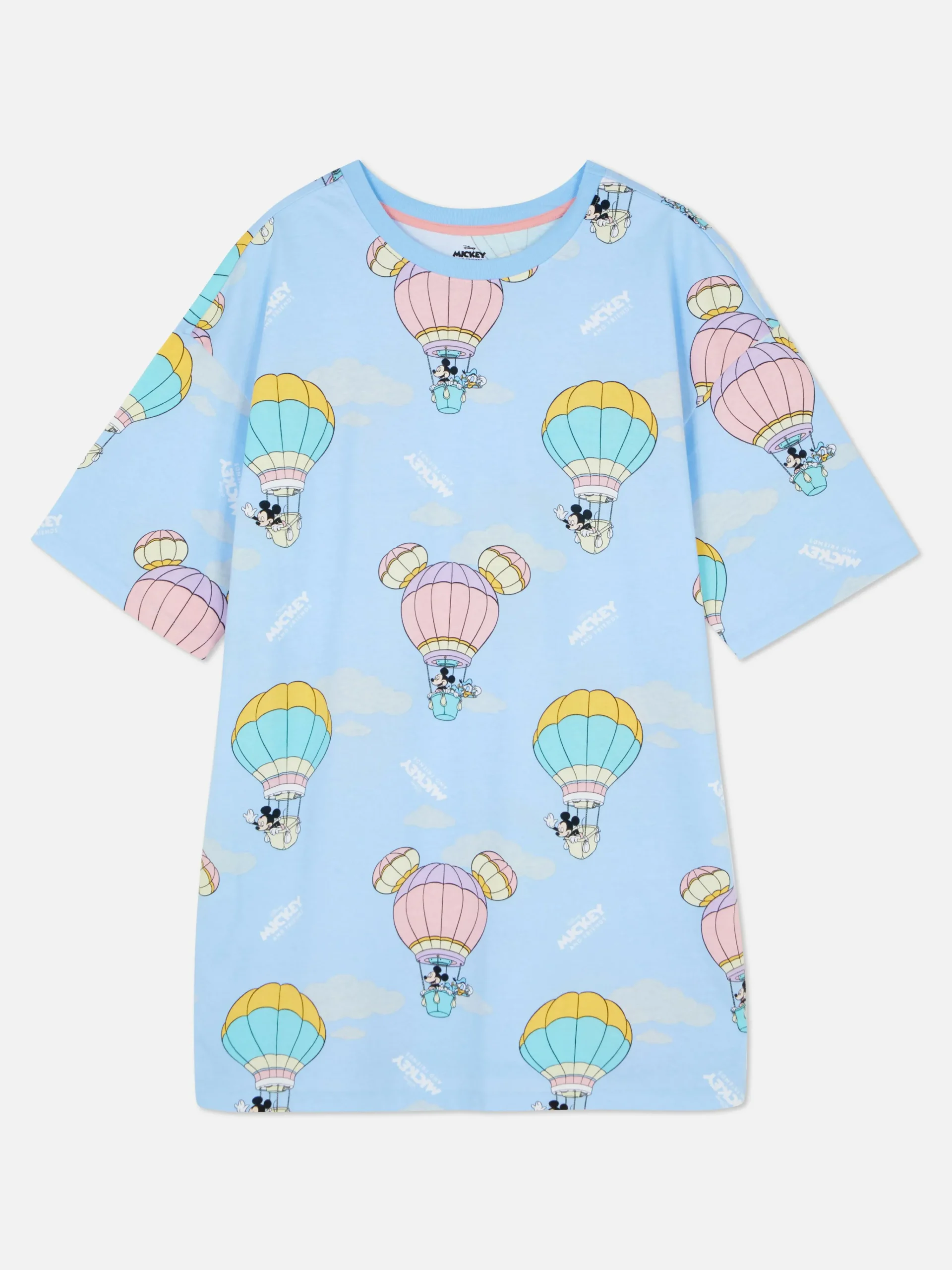 Femme Primark Chemises De Nuit Et Nuisettes|T-shirt De Nuit Disney Mickey Mouse Et Ses Amis