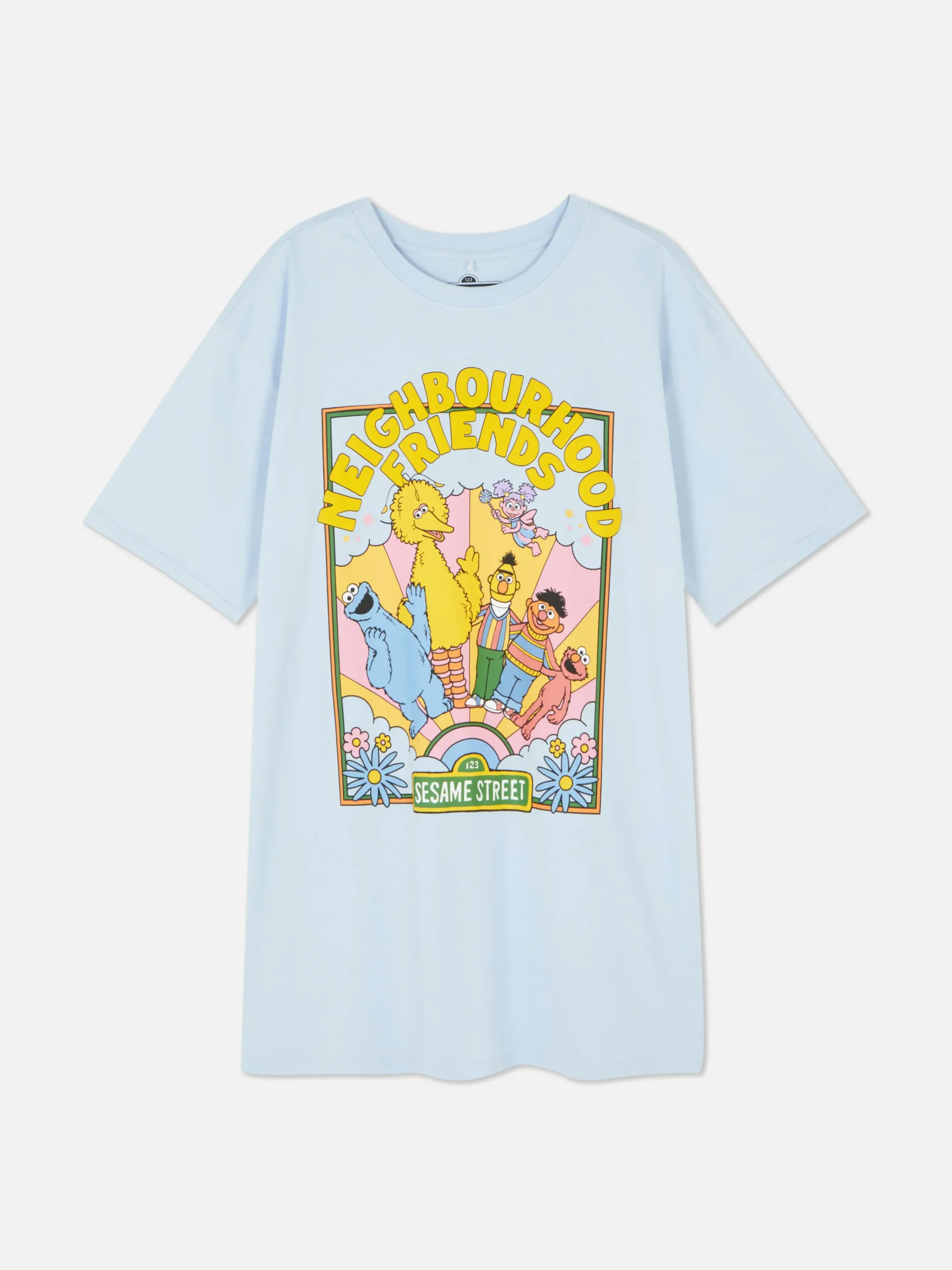 Femme Primark Chemises De Nuit Et Nuisettes|T-shirt De Nuit Long Oversize 1, Rue Sésame