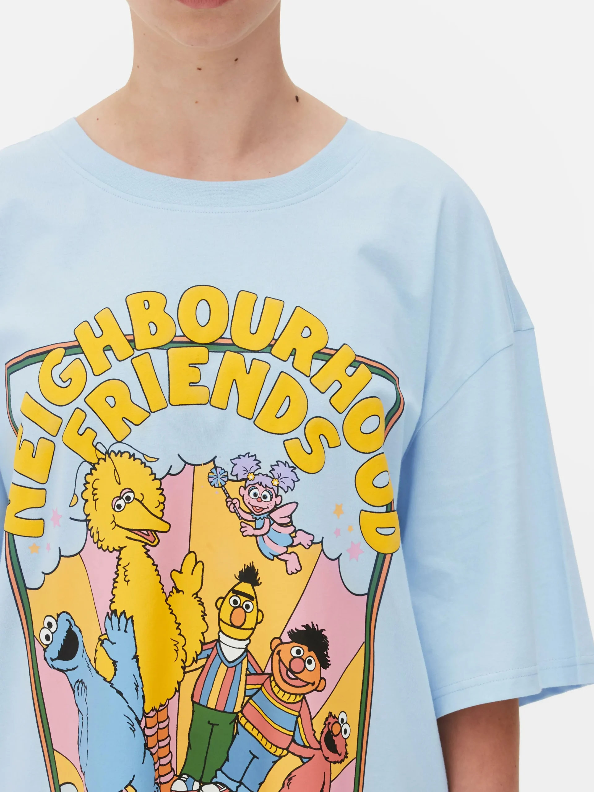 Femme Primark Chemises De Nuit Et Nuisettes|T-shirt De Nuit Long Oversize 1, Rue Sésame