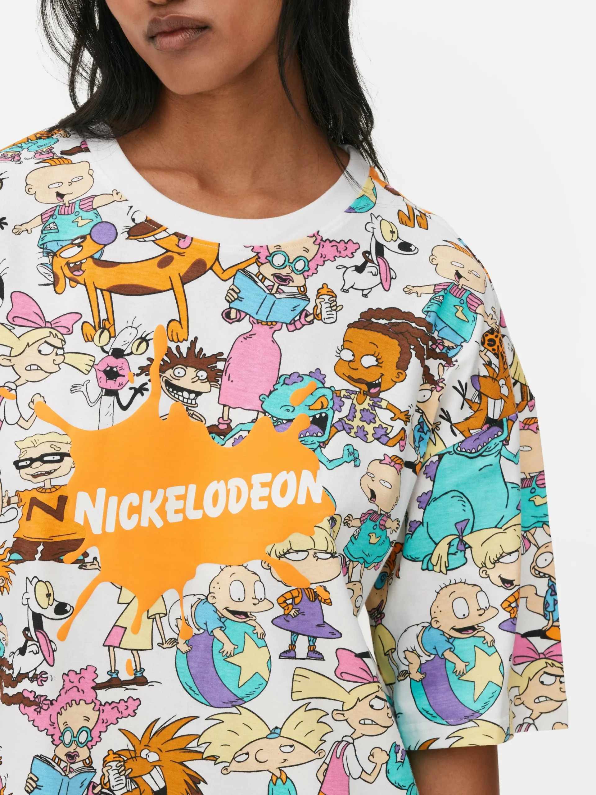 Femme Primark Chemises De Nuit Et Nuisettes|T-shirt De Nuit Nickelodeon