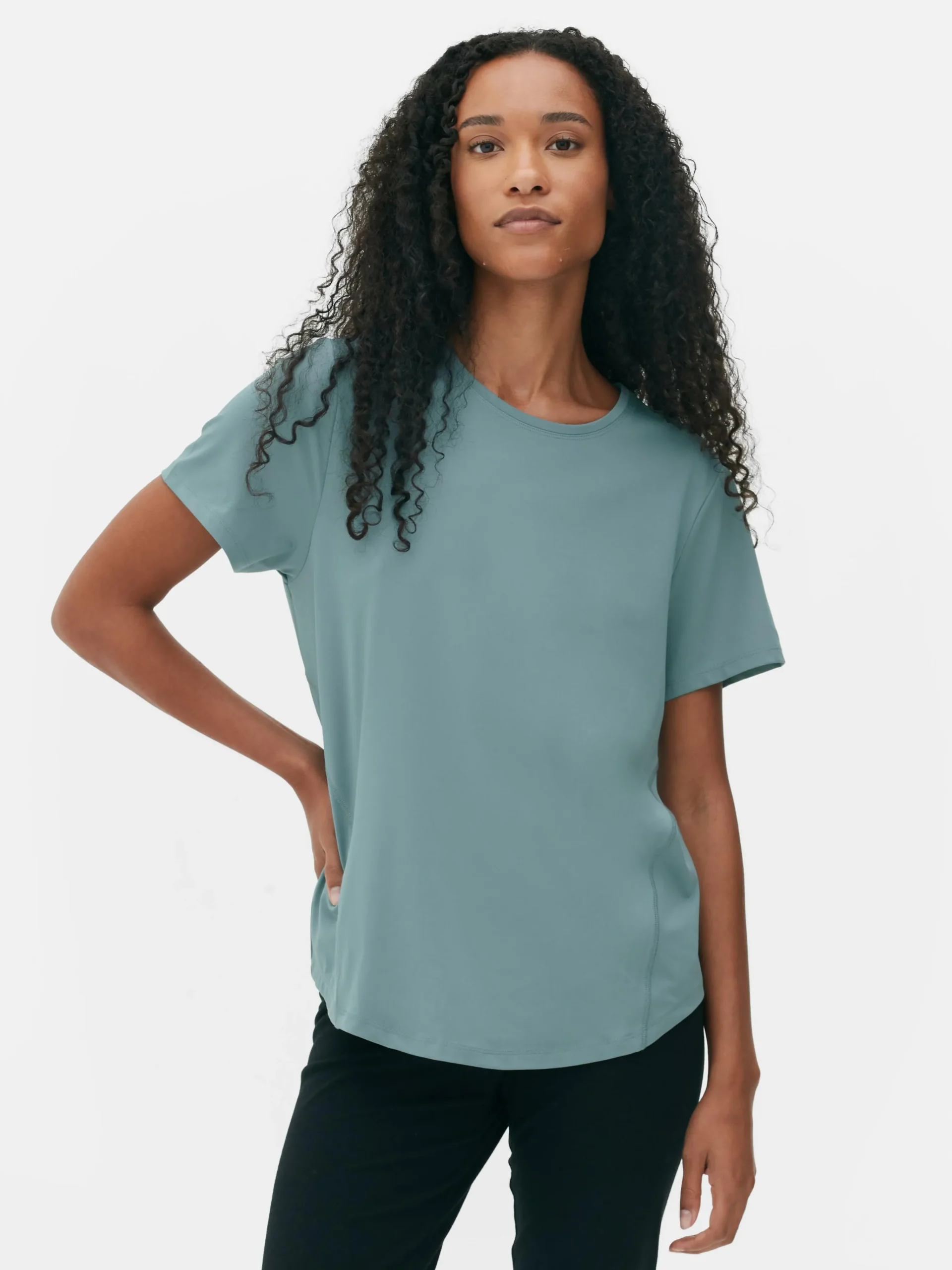 Femme Primark Vêtements De Sport|T-shirt De Sport à Col Ras-du-cou