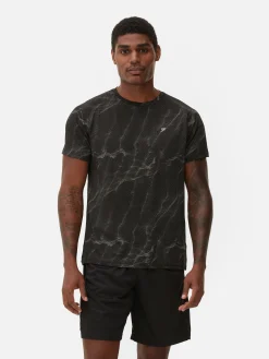 Homme Primark Vêtements De Sport|Hauts Et T-Shirts|T-shirt De Sport à Motif