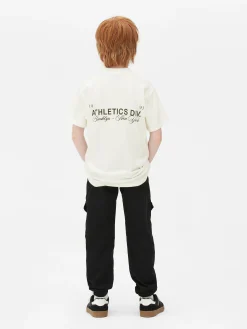 Enfant Primark Hauts Et T-Shirts|T-shirt De Sport Graphique à Manches Courtes