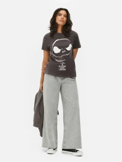 Femme Primark The Nightmare Before Christmas|Hauts Et T-Shirts|T-shirt Disney L’Étrange Noël De Monsieur Jack De Tim Burton