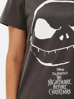 Femme Primark The Nightmare Before Christmas|Hauts Et T-Shirts|T-shirt Disney L’Étrange Noël De Monsieur Jack De Tim Burton