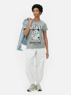 Femme Primark Hauts Et T-Shirts|T-shirt Disney Mickey Mouse Sports Club