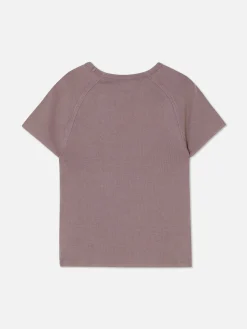 Enfant Primark Hauts Et T-Shirts|T-shirt Effet Délavé à Imprimé Papillons