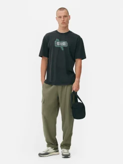 Homme Primark T-Shirts Et Sweat-Shirts À Motifs|Beetlejuice|T-shirt Effet Délavé Beetlejuice