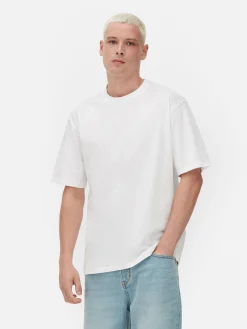 Homme Primark Hauts Et T-Shirts|T-shirt En Coton à Coupe Décontractée