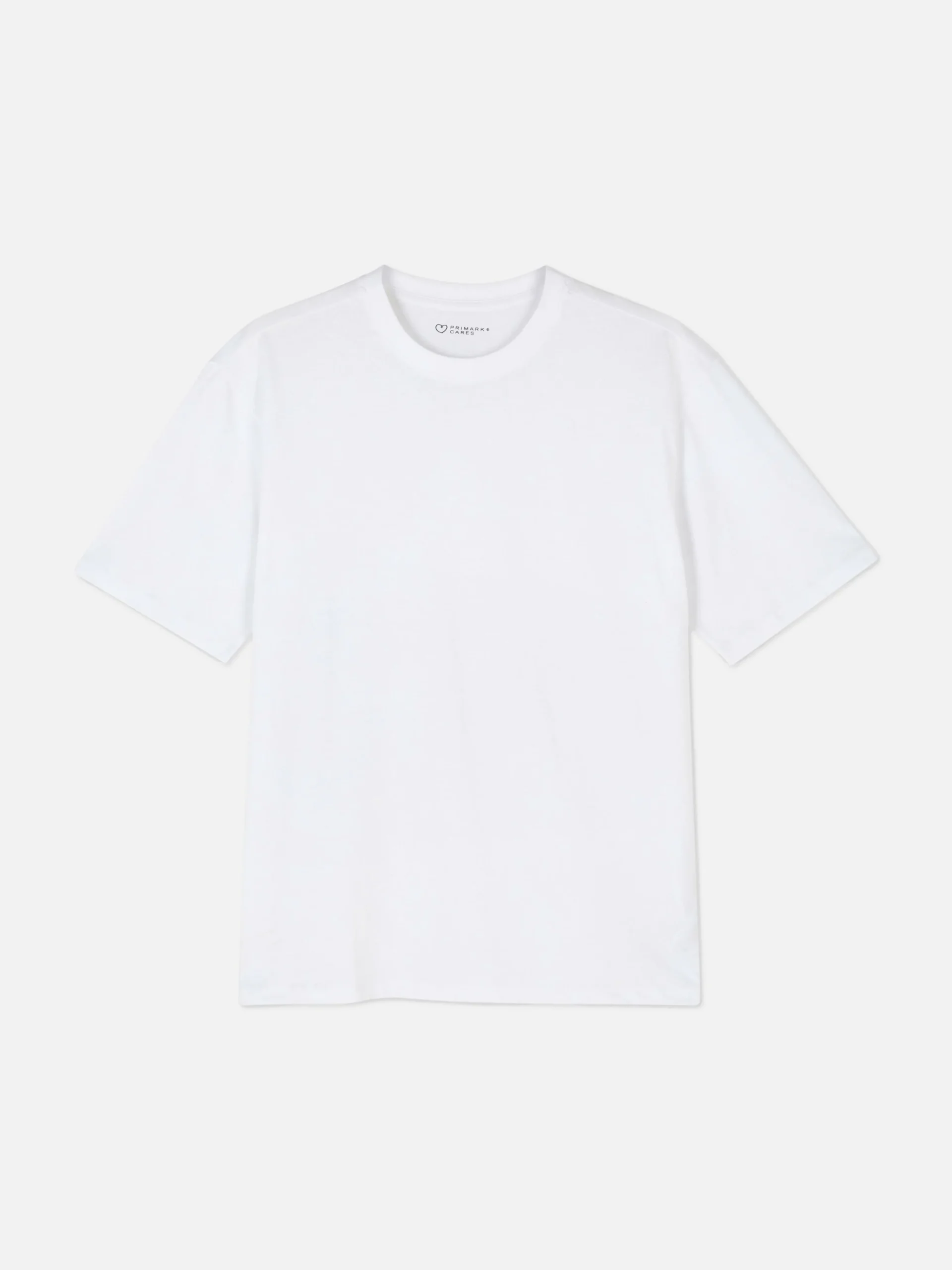 Homme Primark Hauts Et T-Shirts|T-shirt En Coton à Coupe Décontractée