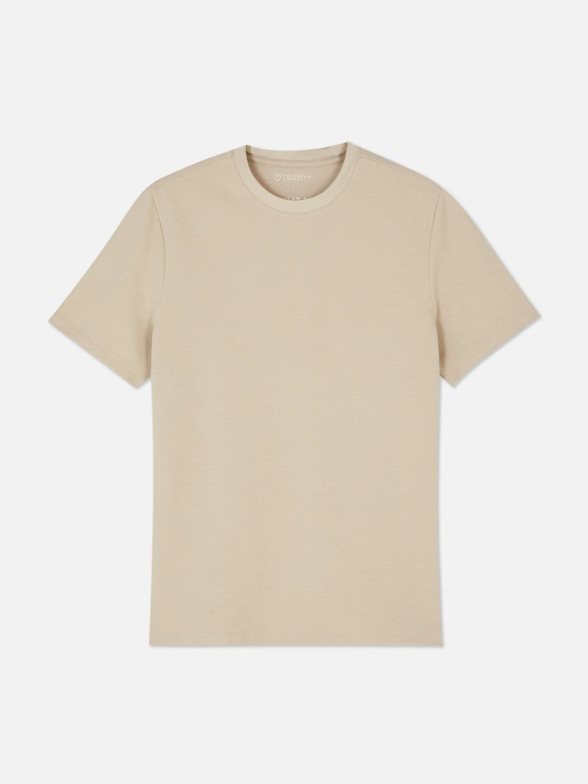 Homme Primark Hauts Et T-Shirts|T-shirt En Maille Ottoman Côtelée