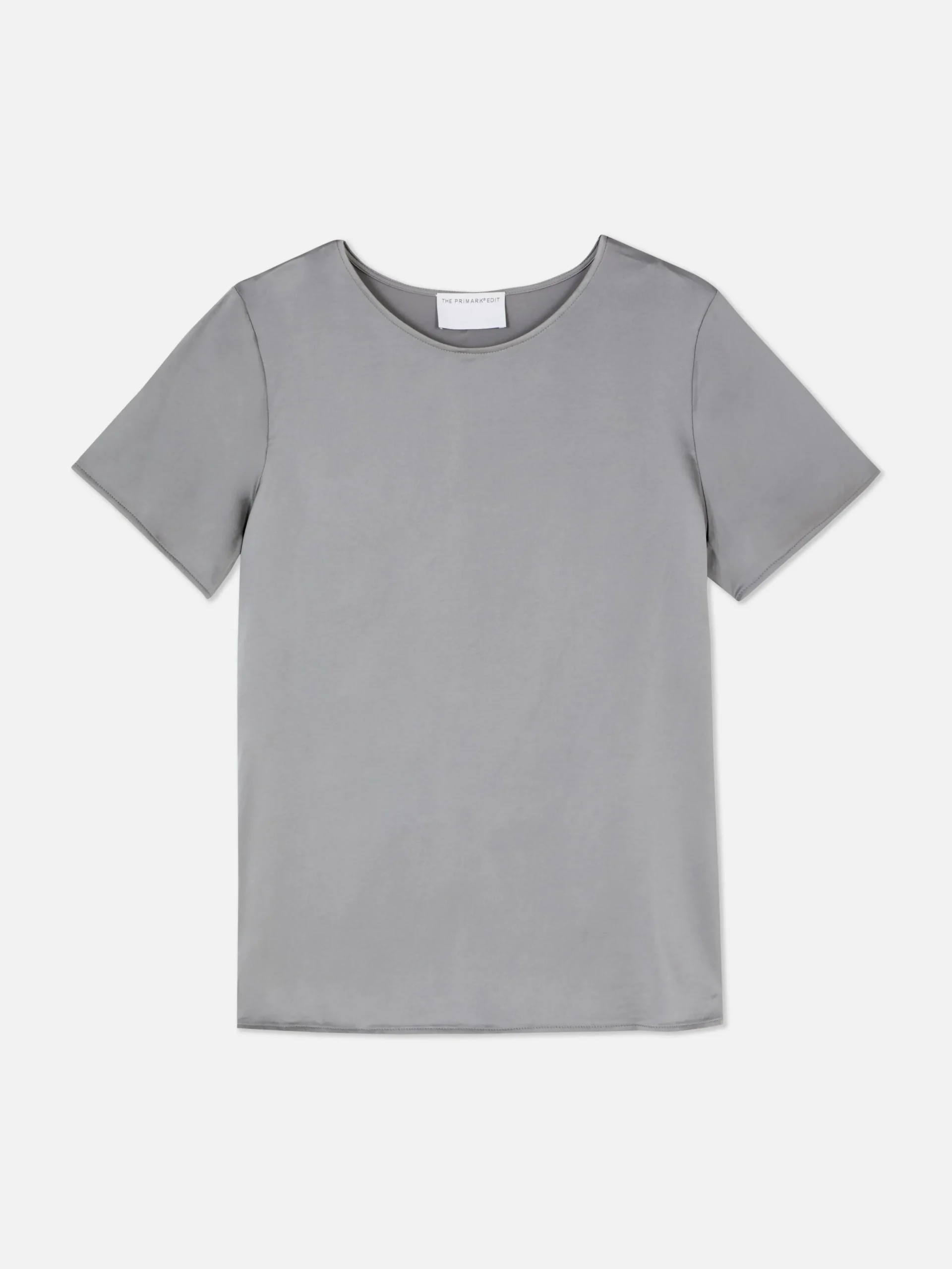 Femme Primark Hauts Et T-Shirts|T-shirt En Satin à Manches Courtes The Edit