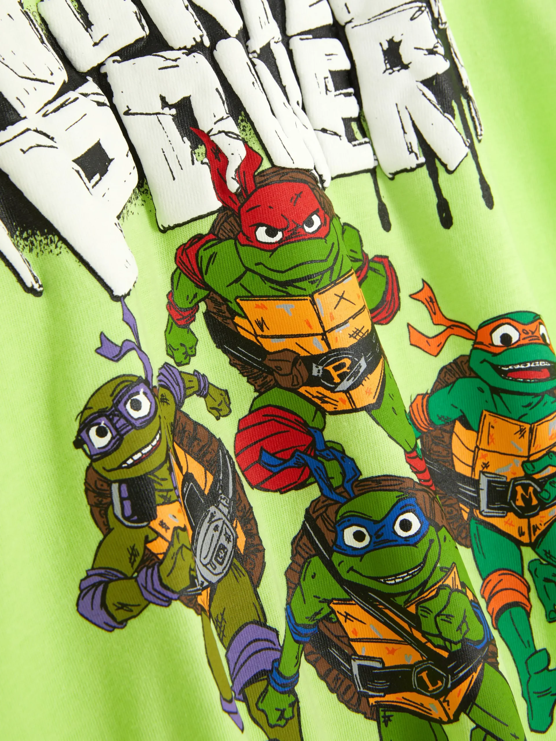 Enfant Primark Hauts Et T-Shirts|T-shirt Graphique à Manches Longues Les Tortues Ninja