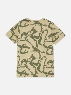 Enfant Primark Hauts Et T-Shirts|T-shirt Graphique à Manches Courtes