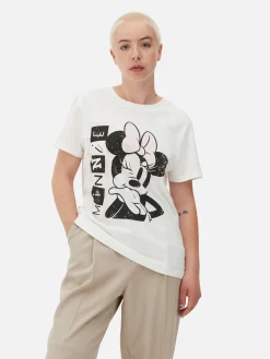 Femme Primark Hauts Et T-Shirts|T-shirt Graphique Disney Minnie Mouse
