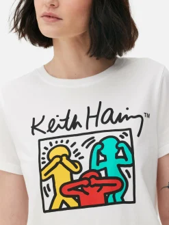 Femme Primark Hauts Et T-Shirts|T-shirt Graphique Keith Haring