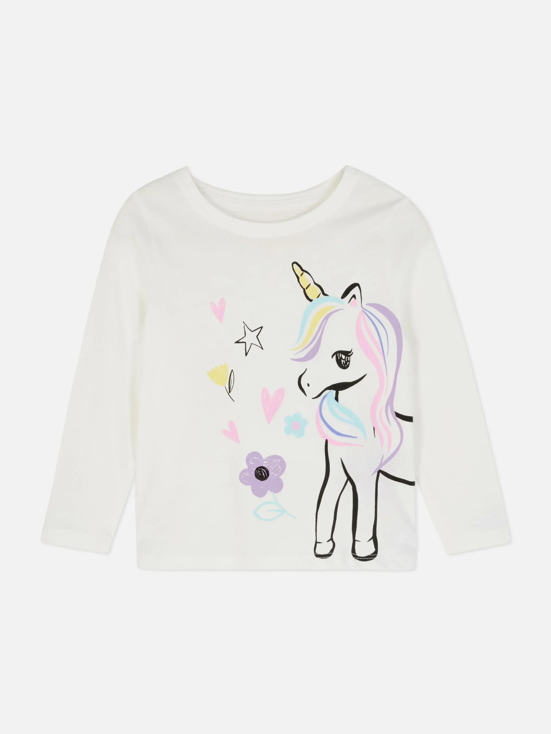 Enfant Primark Hauts Et T-Shirts|T-shirt Graphique Licorne