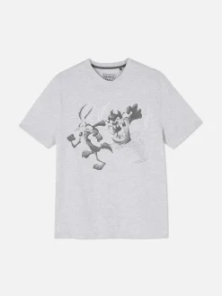 Homme Primark T-Shirts Et Sweat-Shirts À Motifs|Hauts Et T-Shirts|T-shirt Graphique Looney Tunes