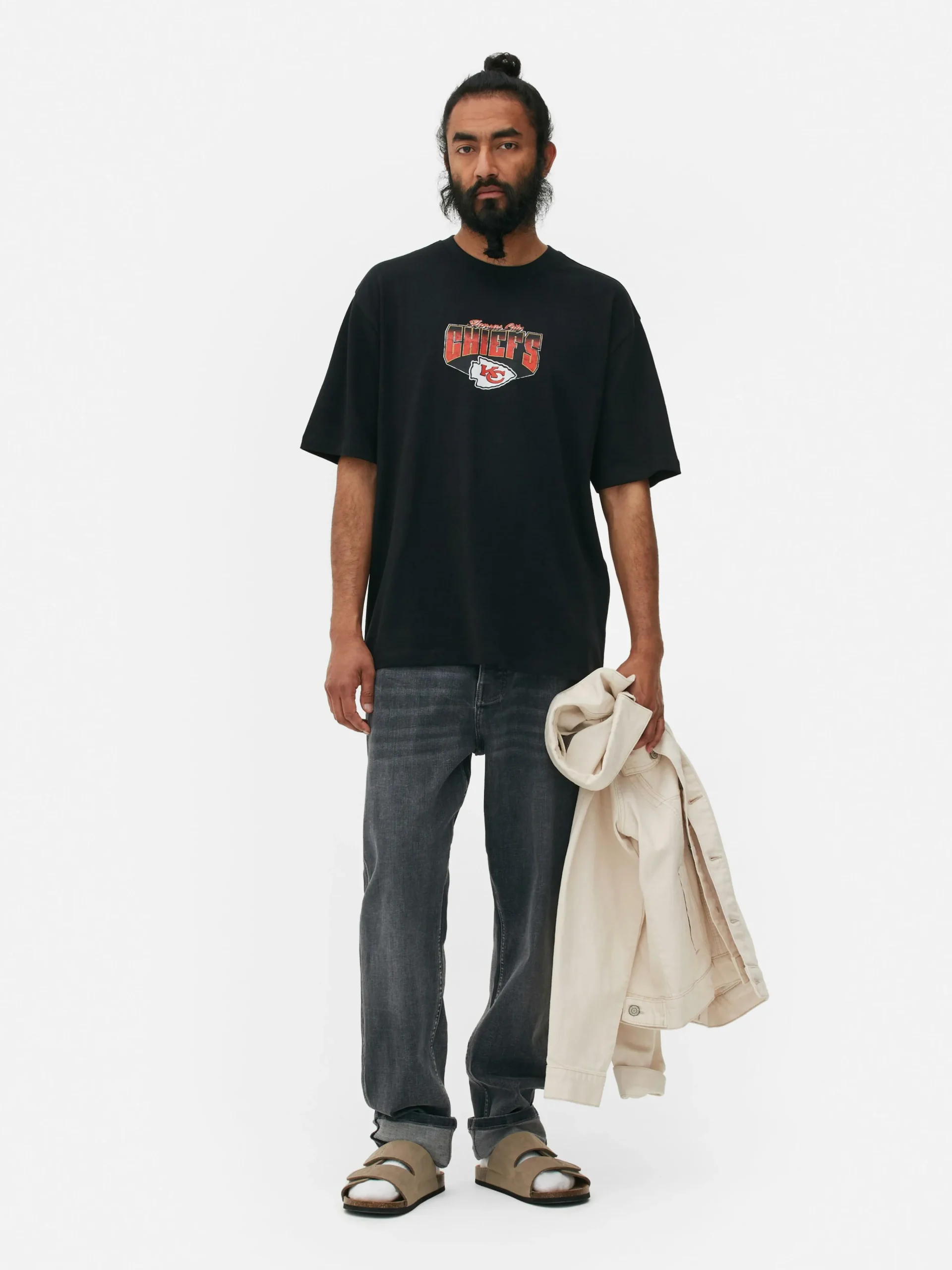 Homme Primark Hauts Et T-Shirts|T-shirt Graphique NFL Kansas City Chiefs